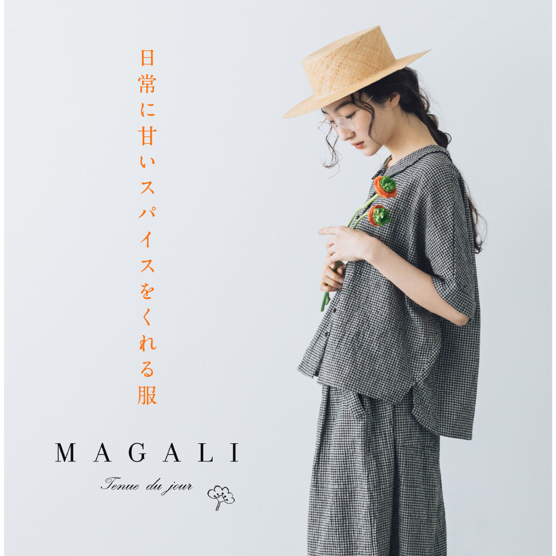 極美品　タグ付き　magari マガリ コットンウール　コートワンピース 極美品 タグ付き magari マガリ コットンウール コート