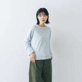 【SALE】 YAECA CONTEMPO ロングスリーブ カットソー