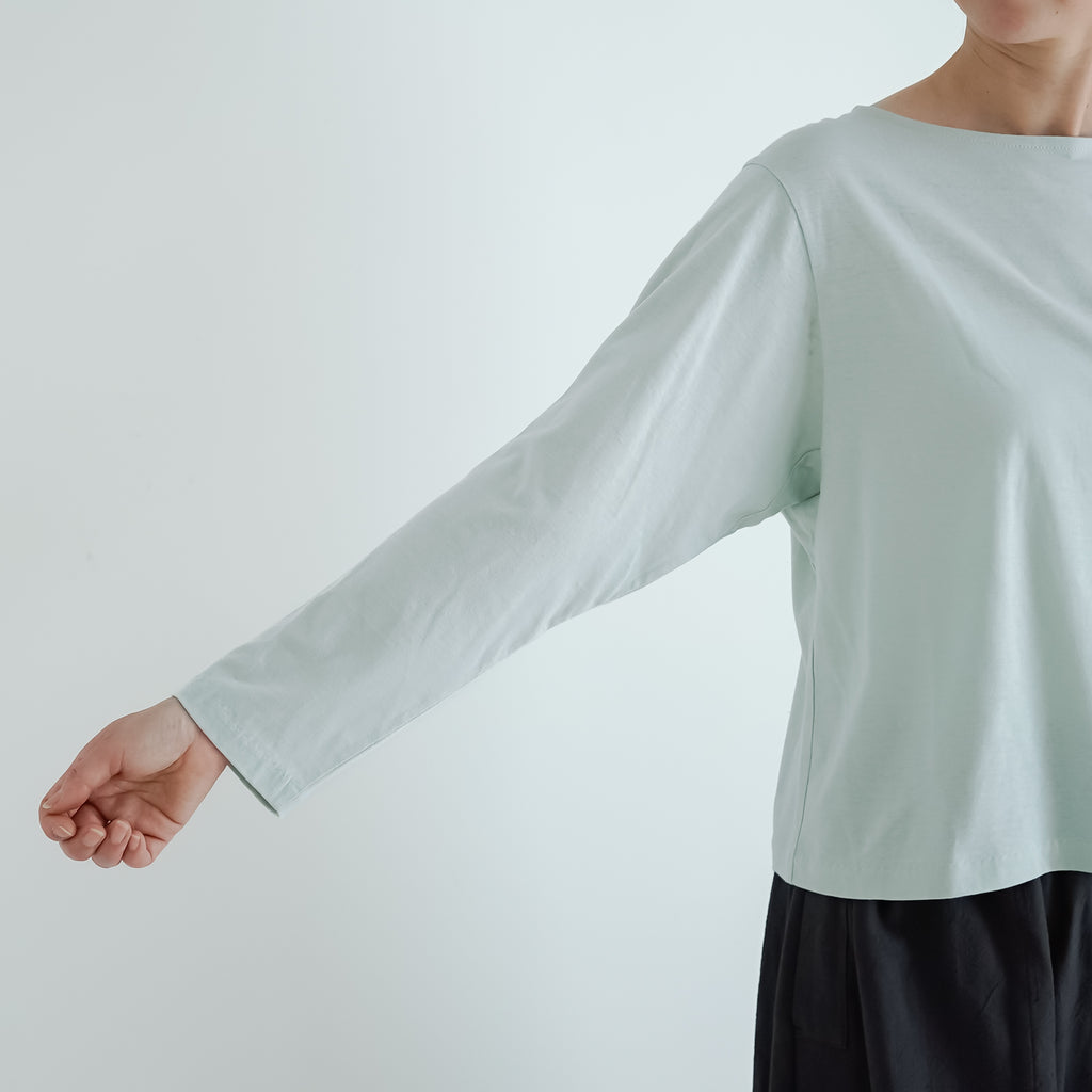 【SALE】 YAECA CONTEMPO ロングスリーブ カットソー