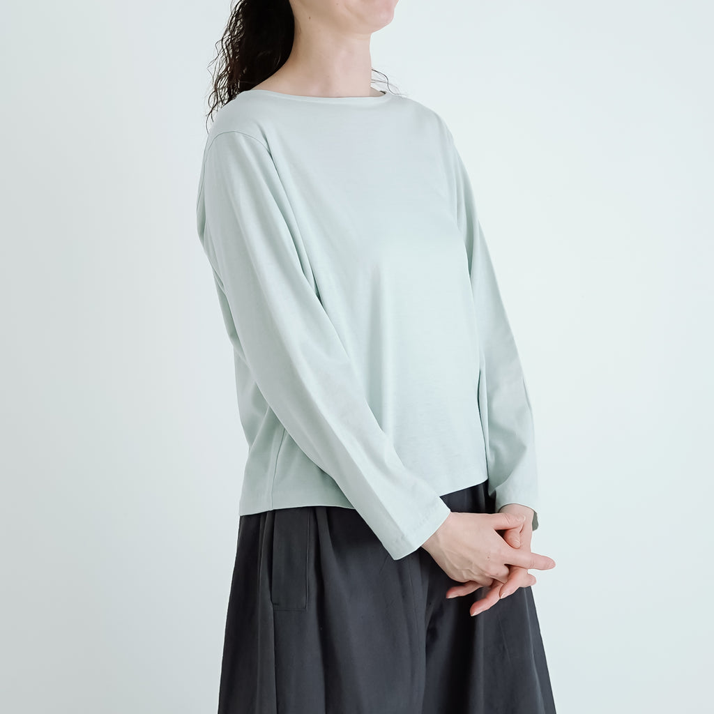 【SALE】 YAECA CONTEMPO ロングスリーブ カットソー