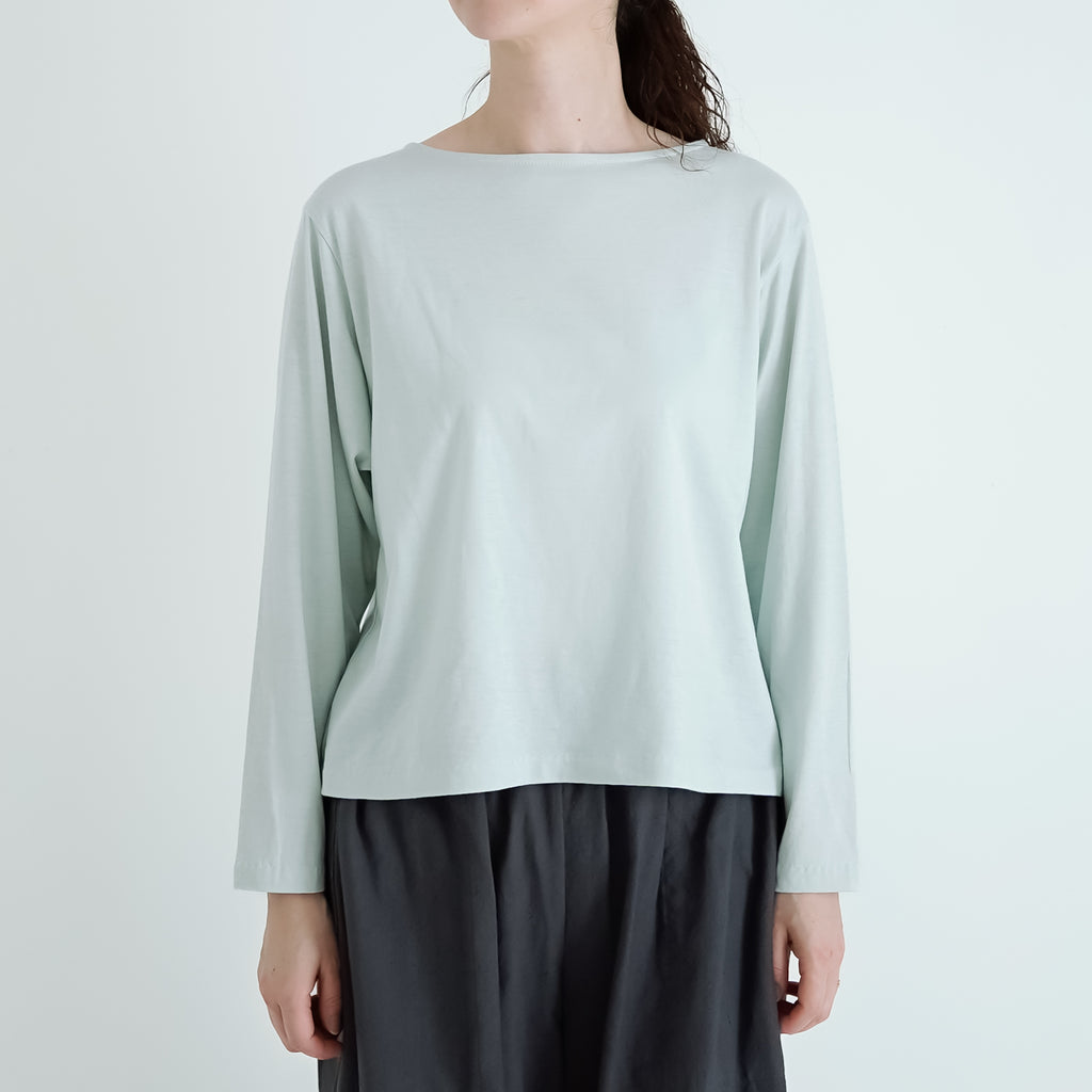 【SALE】 YAECA CONTEMPO ロングスリーブ カットソー