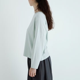 【SALE】 YAECA CONTEMPO ロングスリーブ カットソー