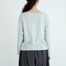 【SALE】 YAECA CONTEMPO ロングスリーブ カットソー