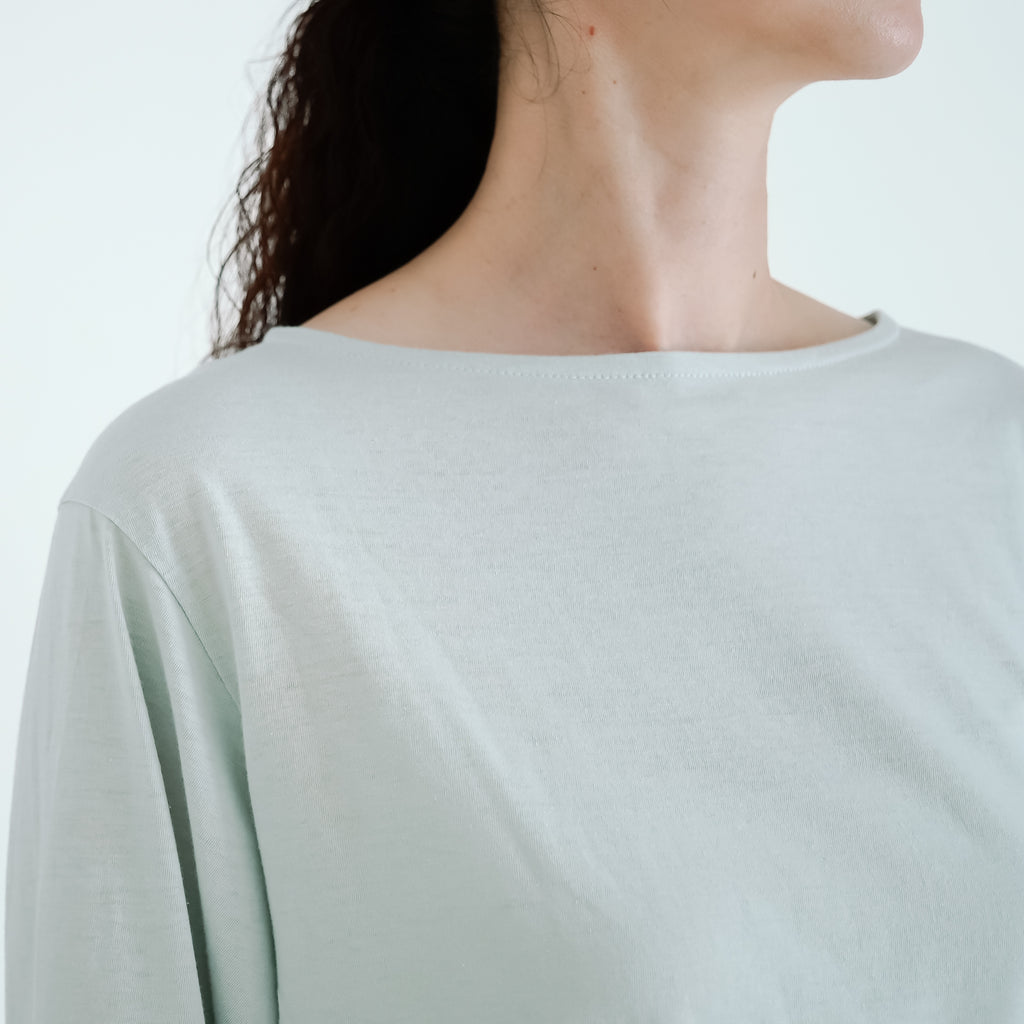 【SALE】 YAECA CONTEMPO ロングスリーブ カットソー