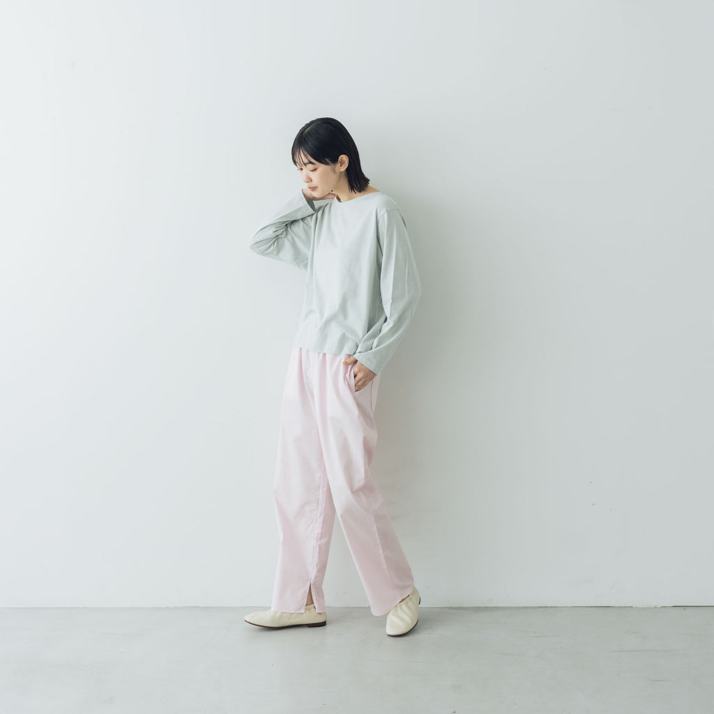 【SALE】 YAECA CONTEMPO ロングスリーブ カットソー