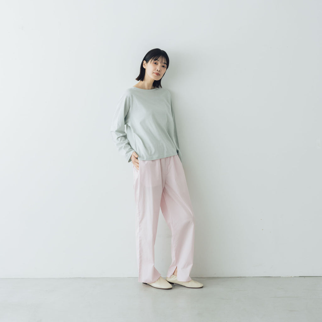 【SALE】 YAECA CONTEMPO ロングスリーブ カットソー