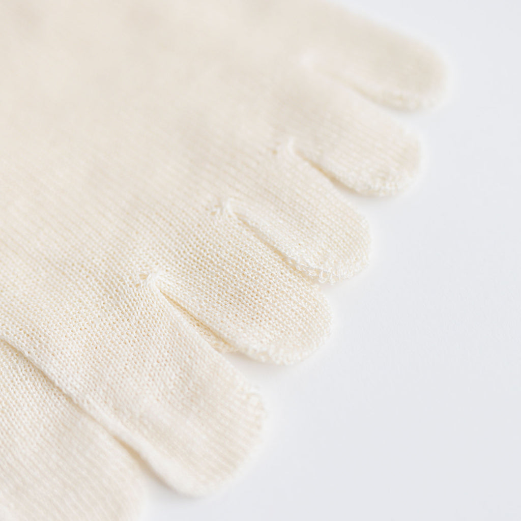 シルクふぁみりぃ 締め付けない絹100%5本指靴下