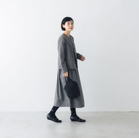 a(アー)ボストンバッグ ブラック