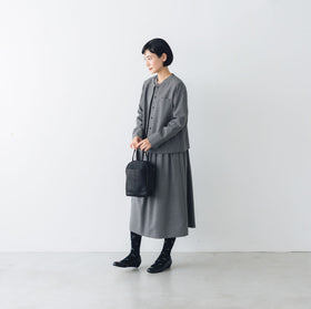 a(アー)ボストンバッグ ブラック