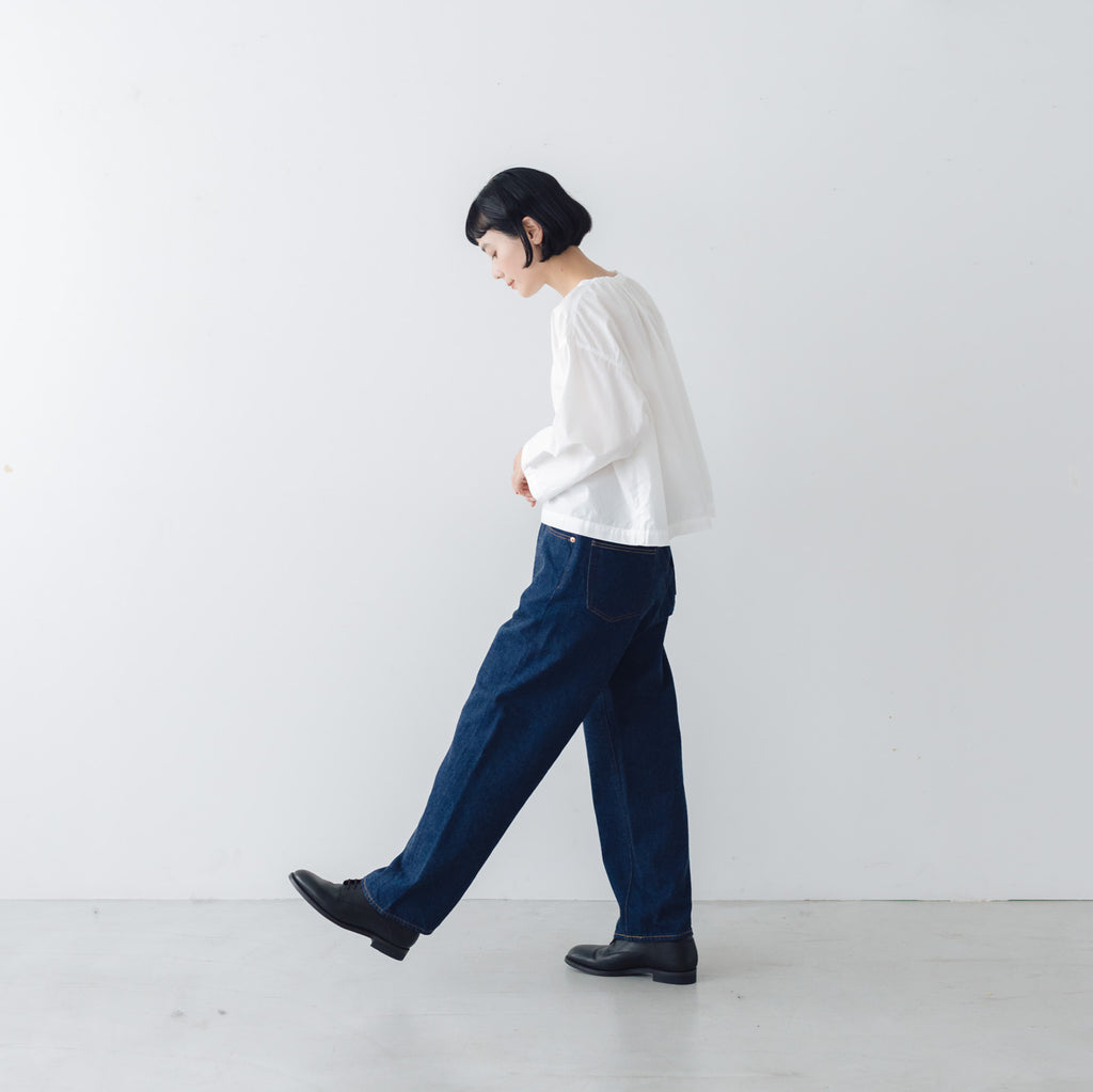 YAECA デニム ワイドストレート