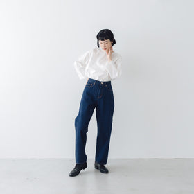 YAECA デニム ワイドストレート