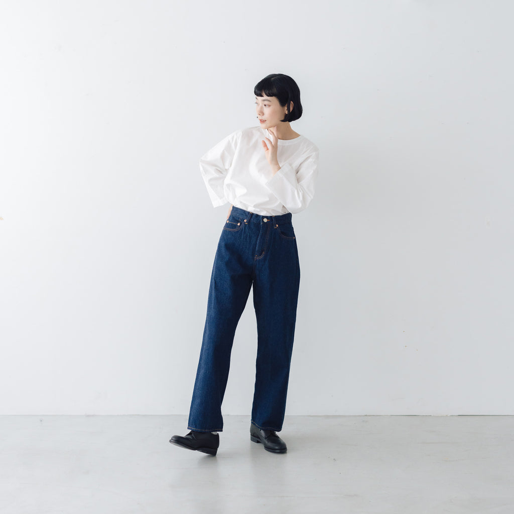 YAECA デニム ワイドストレート