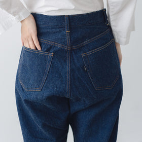 YAECA デニム ワイドストレート