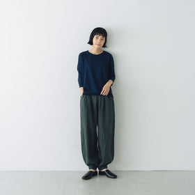 〈くらすこと別注〉ヂェン先生の日常着 バルーンパンツ スリム