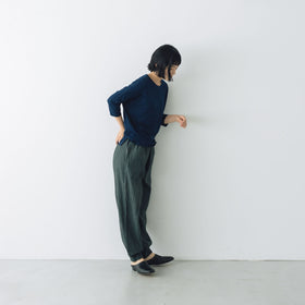 〈くらすこと別注〉ヂェン先生の日常着 バルーンパンツ スリム