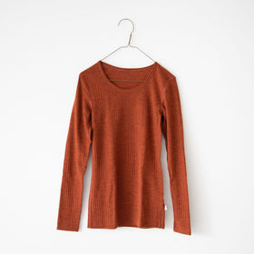 joha メリノウール ロングスリーブ 長袖インナー