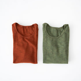 joha メリノウール ロングスリーブ 長袖インナー