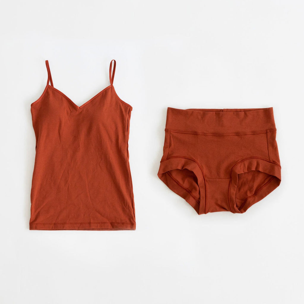 くらすこと オーガニックコットン 寄りそいブラキャミソール