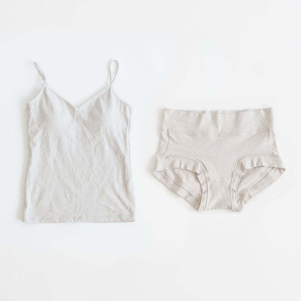 くらすこと オーガニックコットン 寄りそいブラキャミソール