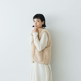 〈くらすこと別注〉COLD BREAKER ボアベスト