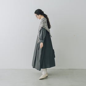 「わたしたちらしい、大人のかわいらしさ」キュプラコットン タックワンピース