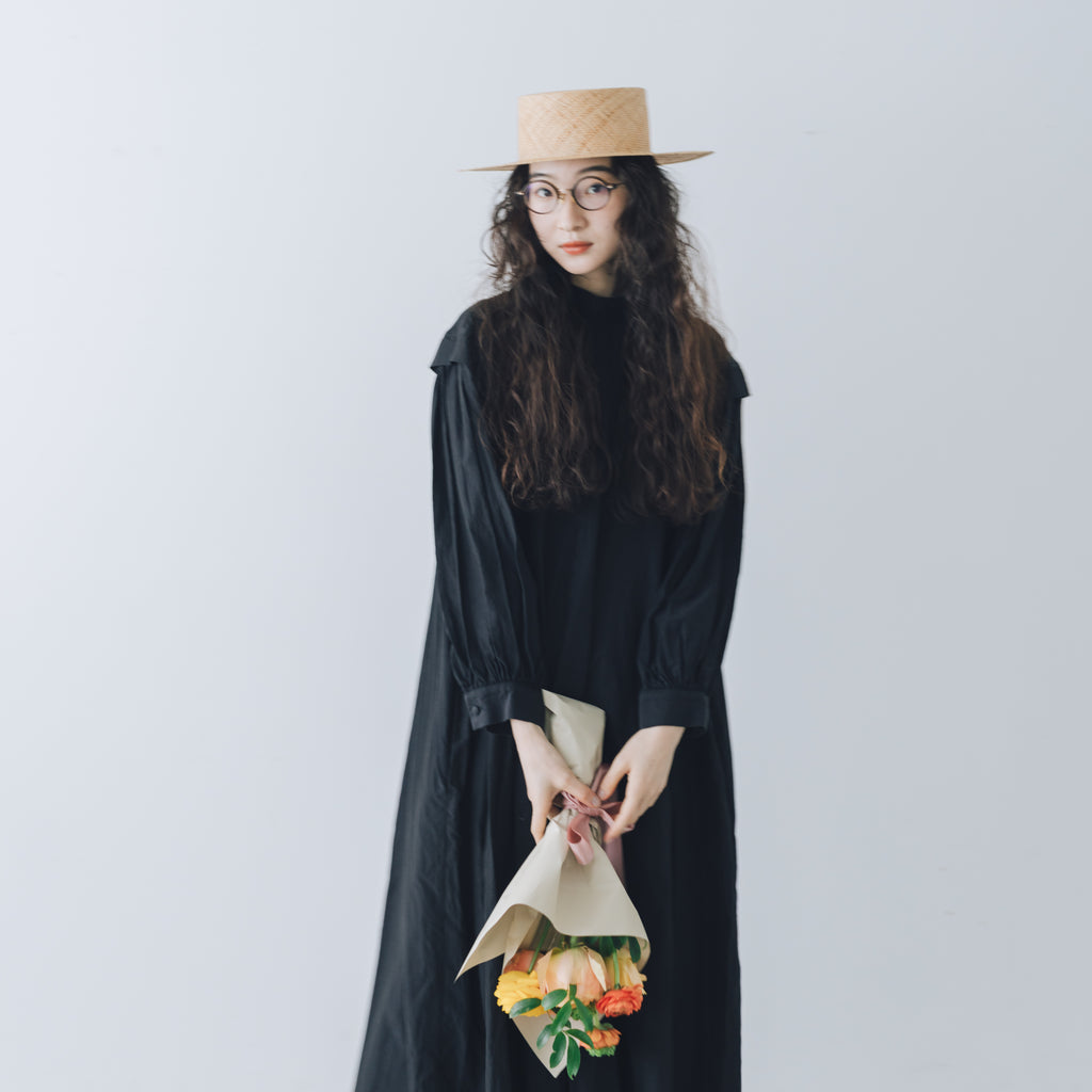 「わたしたちらしい、大人のかわいらしさ」キュプラコットン タックワンピース