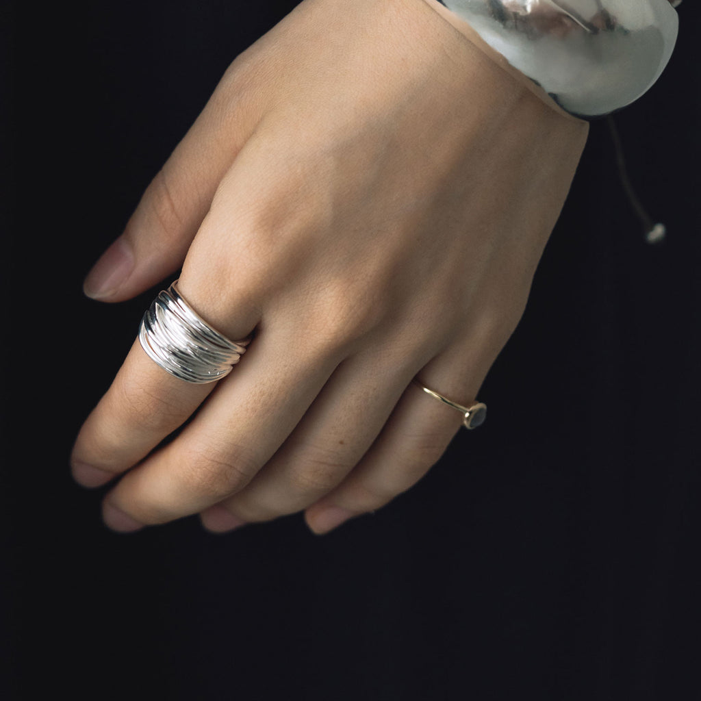 accessories mau カレンシルバーring 13