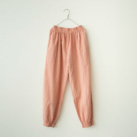 〈くらすこと別注〉ヂェン先生の日常着 バルーンパンツ スリム