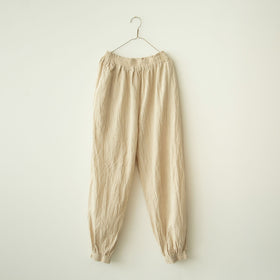 〈くらすこと別注〉ヂェン先生の日常着 バルーンパンツ スリム