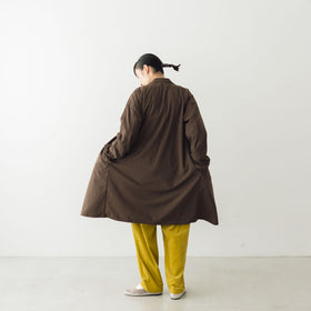 MUYA Nylon Livery Coat tailored collar