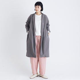 MUYA Nylon Livery Coat tailored collar