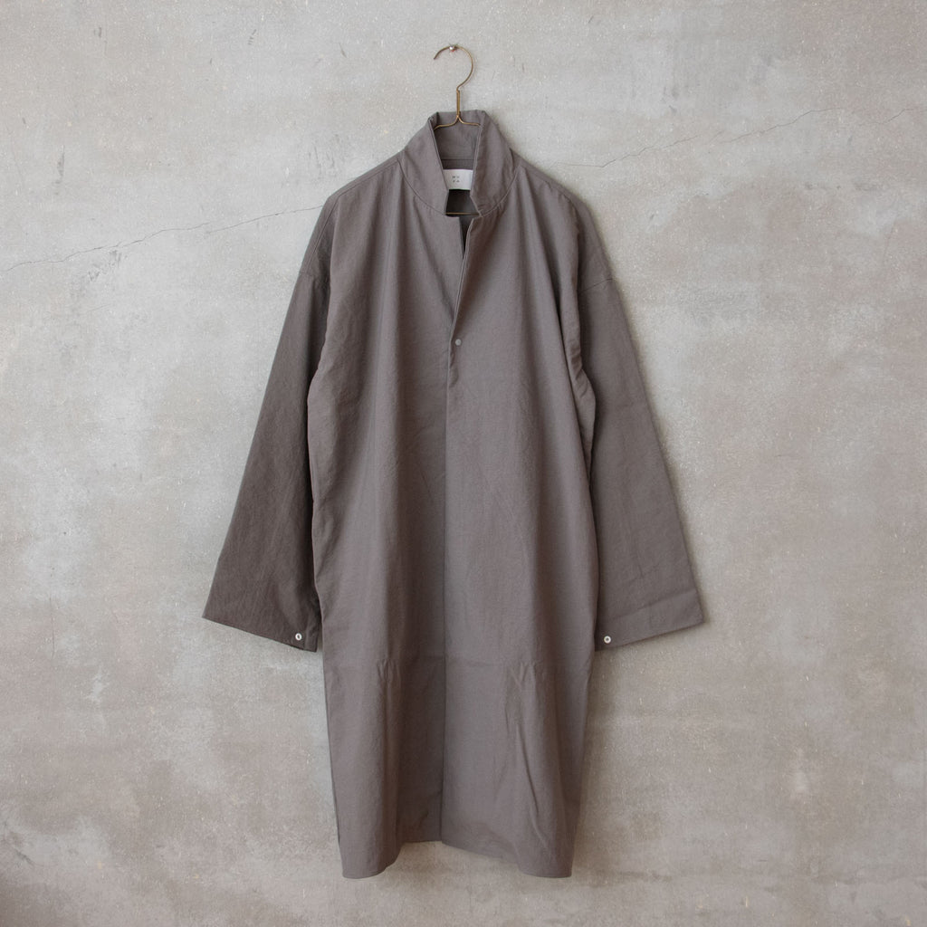 MUYA Nylon Livery Coat tailored collar