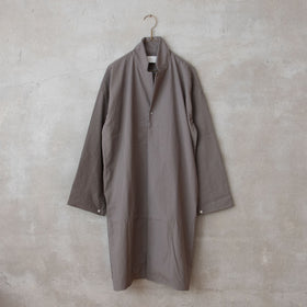 MUYA Nylon Livery Coat tailored collar