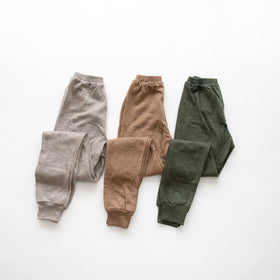 joha WOOL BASIC ウールパンツ