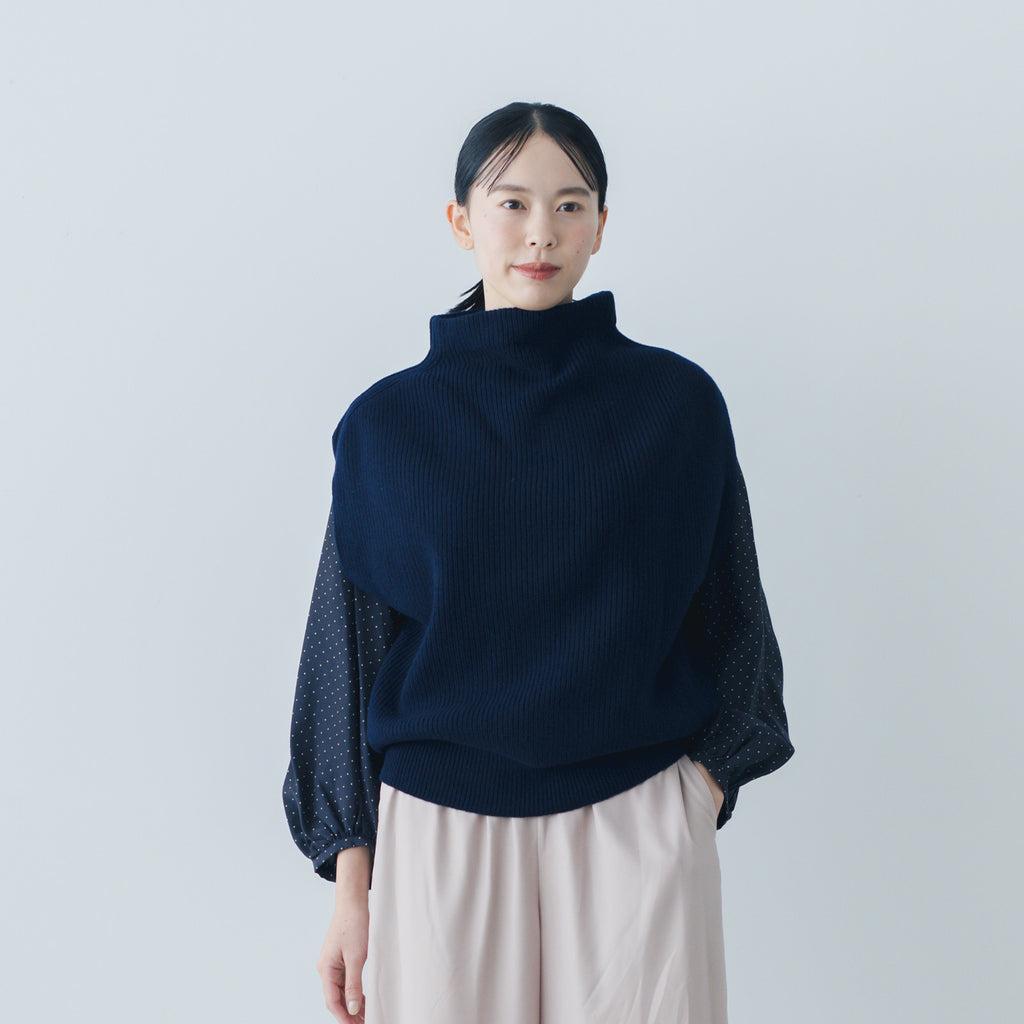 fruits of life リブニットベスト