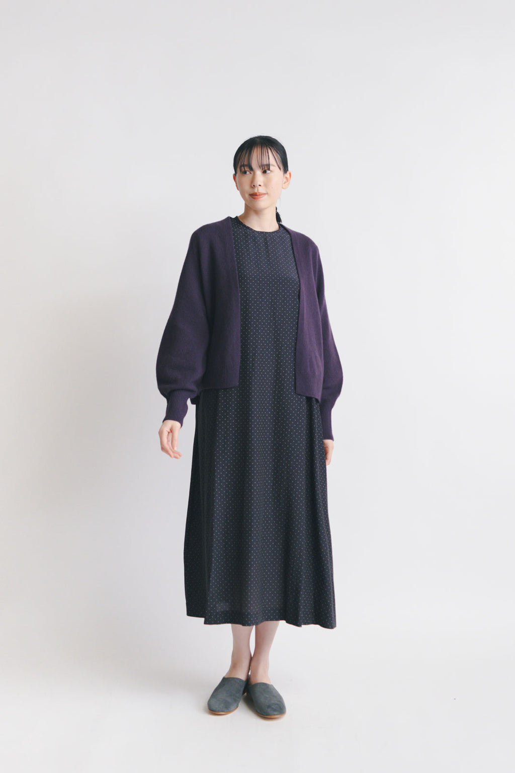 fruits of life ホールガーメントカーディガン