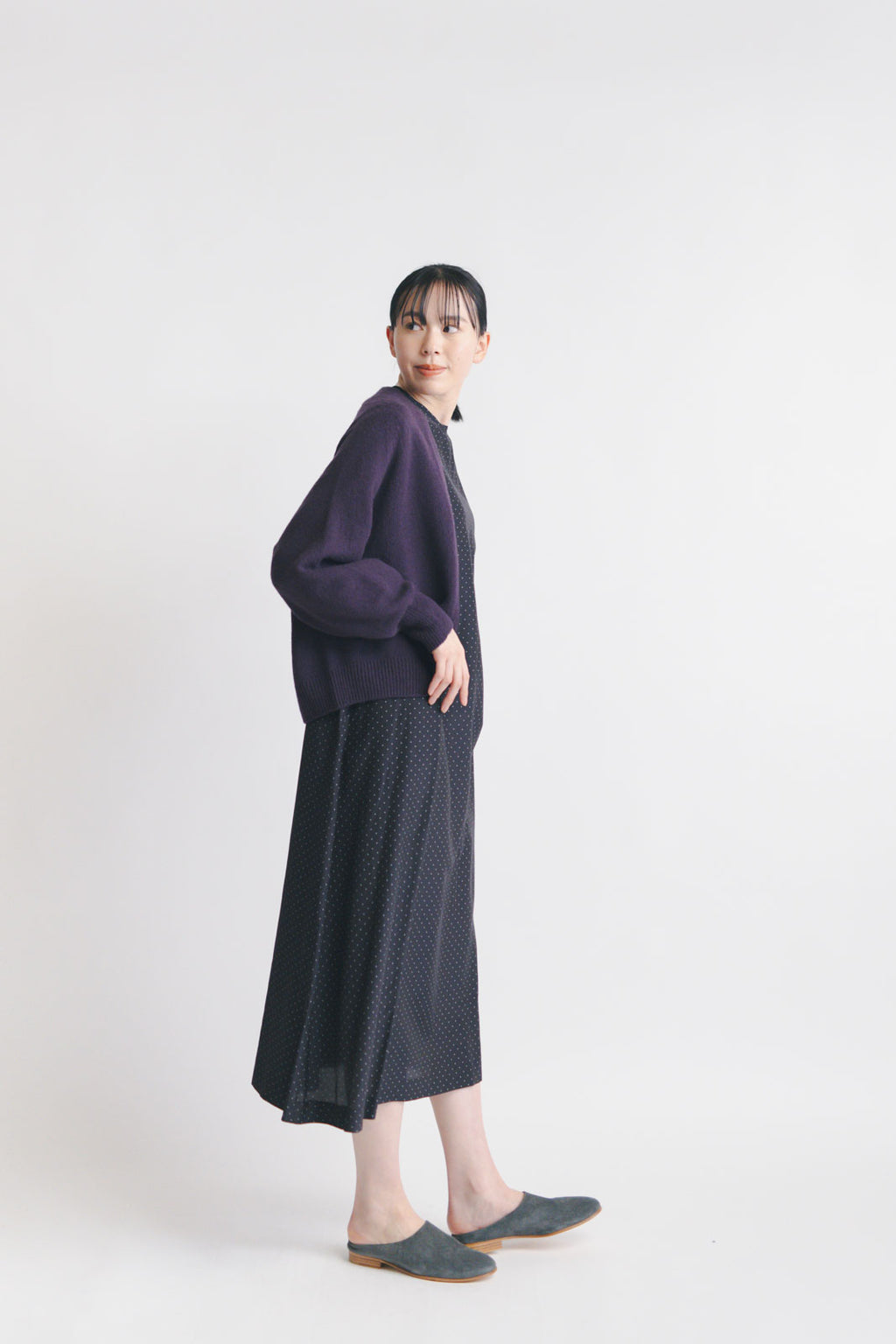 fruits of life ホールガーメントカーディガン