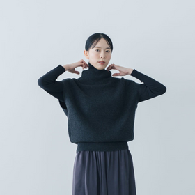 fruits of life リブニットベスト