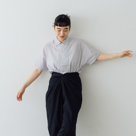 COSMIC WONDER Dolman sleeve open-collar shirt