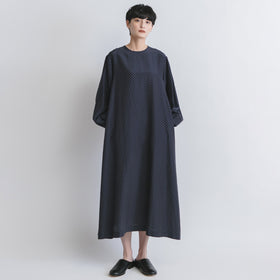 fruits of life ドットギャザーワンピース 水玉