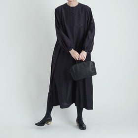 fruits of life ドットギャザーワンピース 水玉