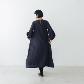 fruits of life ドットギャザーワンピース 水玉