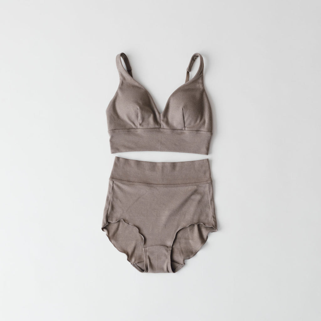 くらすこと コットンシルク mellowブラ