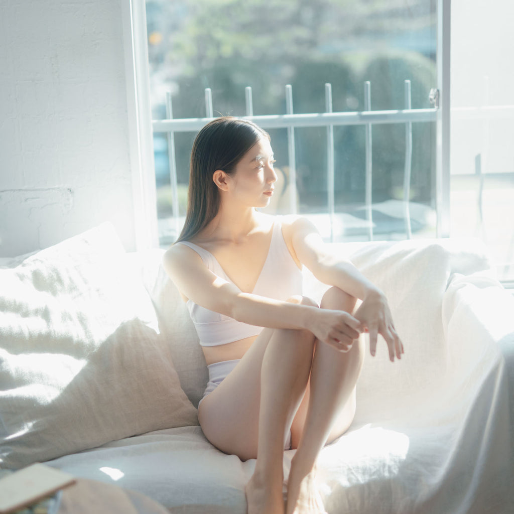 くらすこと コットンシルク mellowブラ