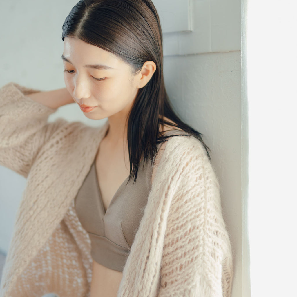 くらすこと コットンシルク mellowブラ