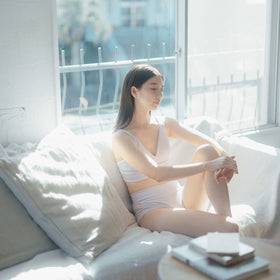 くらすこと コットンシルク mellowショーツ