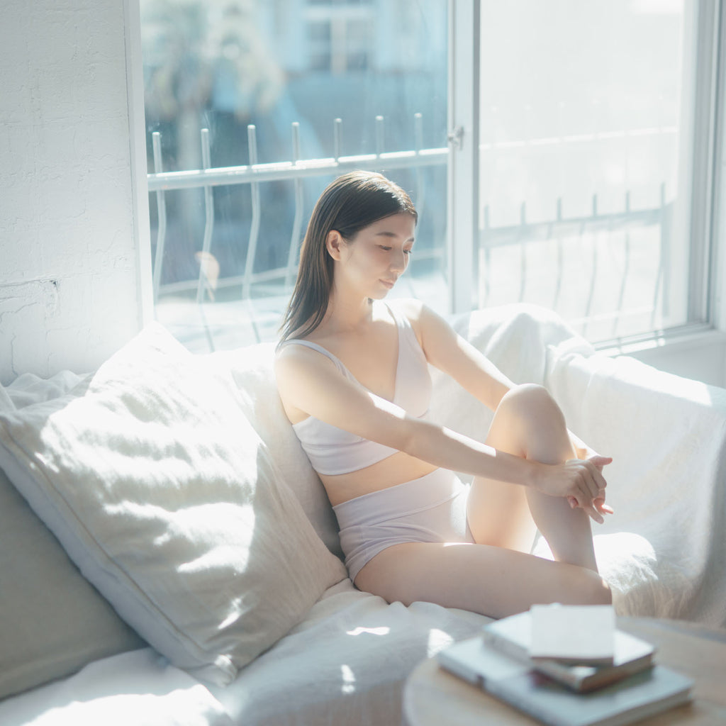 くらすこと コットンシルク mellowブラ