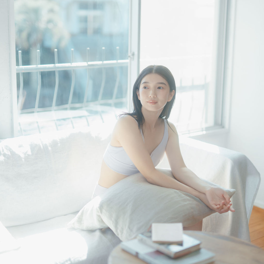 くらすこと コットンシルク mellowブラ