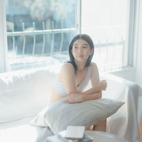 くらすこと コットンシルク mellowブラ