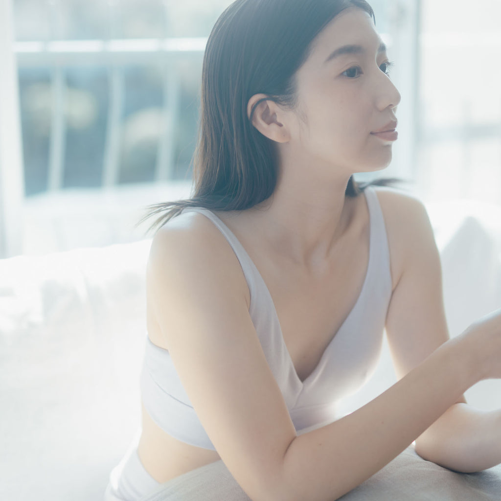 くらすこと コットンシルク mellowブラ